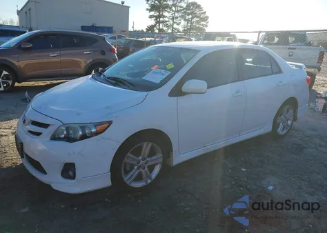 2013 Toyota Corolla S from USA, damaged, VIN 2T1BU4EEXDC961323
